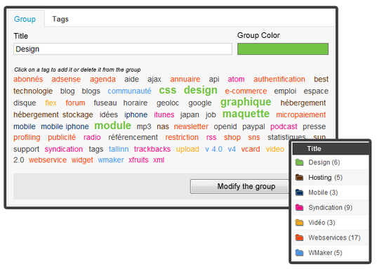 Chromatic tags