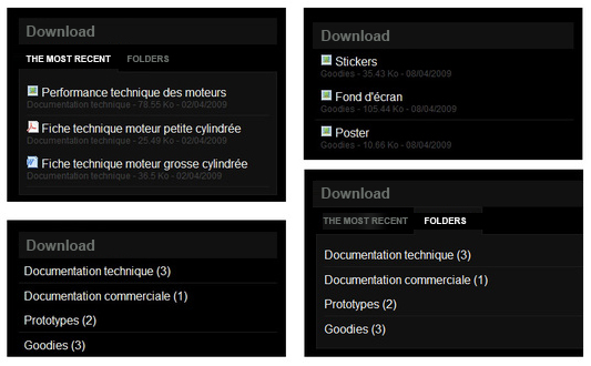 New little Download modules