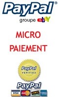 New Micropayment : Paypal