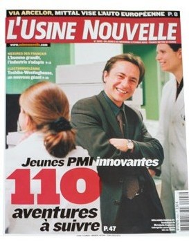 'Usine Nouvelle': Youngs innovatives Small and Medium Industry, 110 adventures to be followed