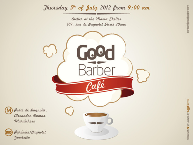 GoodBarber Café -  Thursday, July 5th in Paris