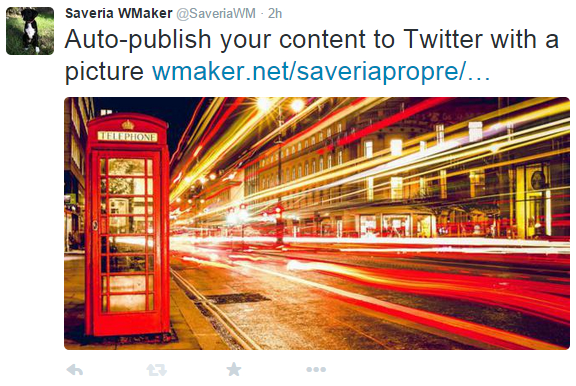 Auto-publish your content to Twitter with a picture