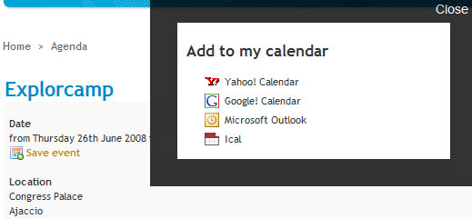 Calendar: totally new