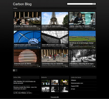 Carbon Template for Blog+